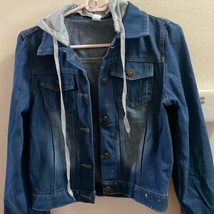 Jeans jacket new size small to medium
